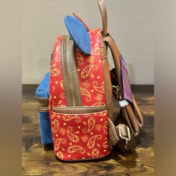 Loungefly Disney Mickey The Main Attraction Mini Backpack, Big Thunder Mountain - Picture 8 of 8